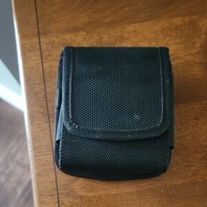 Black Universal Nylon Phone Pouch Case